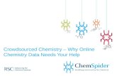 Crowdsourced Chemistry – Why Online Chemistry Data Needs Your Help