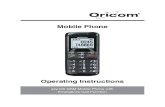 Mobile Phone Operating Instructions