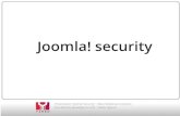 Joomla! security