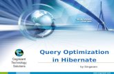Hibernate query optimization