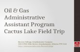 Oil & Gas Administrative Assistant Program Cactus Lake Field Trip in Lloydminster, Alberta
