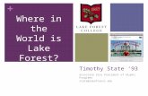 Where in the World is Lake Forest College?
