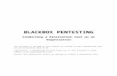 Syed Ubaid Ali Jafri - Black Box Penetration testing for Associates
