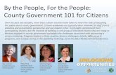 By the People, For the People: County Government 101 for Citizens