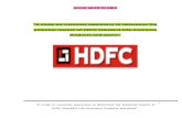 Custmar awareness of HDFC Bank