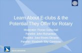 IC13 - Learn about E-clubs & the Potential They Offer for Rotary