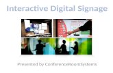 Interactive Digital Signage