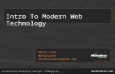 Intro to modern web technology