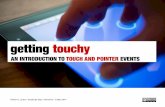 Getting touchy - an introduction to touch and pointer events (Workshop) / JavaScript Days / Munich / 07.03.2014