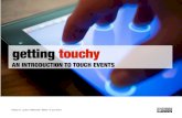 Getting touchy - an introduction to touch events / Webinale / Berlin 04.06.2013