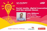 LDD Southern Summit 2013 - RNLI - Social media, digital innovation and the animal claxon