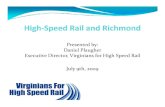 Virginians for High Speed Rail, July 2009