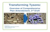 Tysons Comprehensive Plan Amendment: Overview of Third Draft