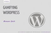 Gamifying WordPress