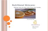 Nutritional skincare