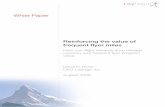 Loylogic White Paper: Reinforcing The Value Of Frequent Flyer Miles