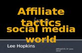 Lee hopkins social media and affiliate marketing 2010-4slideshare