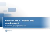Kentico CMS 7 – Mobile web development