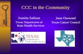 CCC in the Community