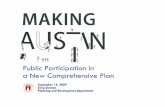 Making Austin: public participation in a new comprehensive plan