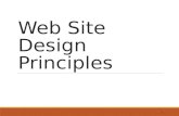 Website design principles