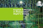 English 9/H a midsummer night's dream