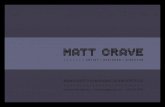 Matt Crave Portfolio Brand Identity & Food Packaging Design