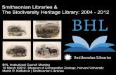 Smithsonian Libraries & The Biodiversity Heritage Library: 2004-2012