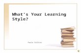 What's Your Learning Style