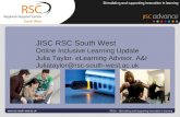 RSC South West Inclusive Learning Autumn update