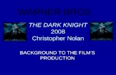 The Dark Knight Marketing And Distribution2 Feb 09