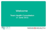 Team Health Consultation