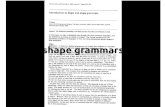 Shape grammars