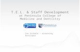 T.E.L. & Staff Developmentat Peninsula College of Medicine and Dentistry