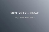 Offf 2012 Barcelona Recap