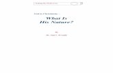 En what is_his_nature