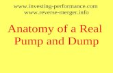 Anatomy of a real pump and dump