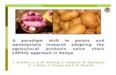 Sess3 1 dr lusike wasilwa   paradigm shifts in potato and sweetpotato research- adapting the agriculture products value chain in kenya