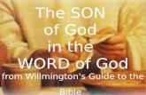 The SON  of God  in the  WORD of God