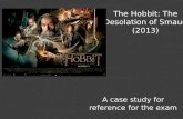 The Hobbit: the desolation of smaug (2013) case study
