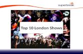 Top 10 London Shows