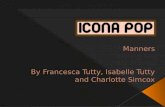 Icona Pop 'Manners' Music Video Analysis