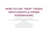 How to use new media with events