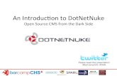 Intro to DotNetNuke