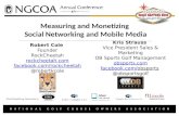 NGCOA - Measuring and Monetizing Social Mobile
