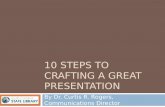 10 steps to a great presentation