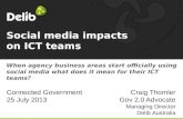 Social media impacts - Technology in Government Conference, Connected Gov stream