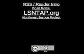 LSNTAP on RSS