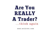 Are You A Trader?  Maybe.