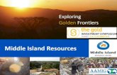Gold 2013 Sydney - Middle Island Resources ASX:MDI